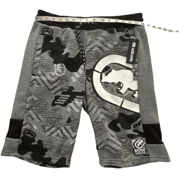 Men’s Ecko Unltd. Short Size S With Drawstrings Color Alloy - Picture 3 of 11